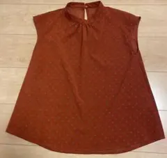 ロペピクニック　小花柄 ノースリーブシャツ