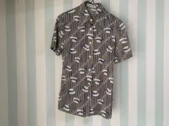 古着屋購入　半袖シャツ　レトロのサムネイル