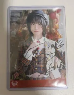 あ*様 =LOVE イコラブ 野口衣織 サイン入り ソロ ポスター ラブソング
