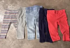 ベビー ボトムス5着セット 6-12ヶ月