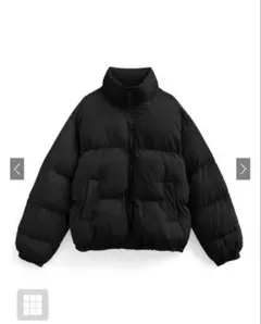 GRL スタンドカラーショート丈ダウンジャケット dk1342
