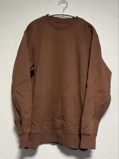 無印良品 裏起毛 スウェット ブラウンXLサイズ