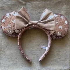 ディズニー ハート型スパンコールカチューシャ