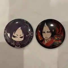 【激レア】進撃の巨人 歌舞伎 コラボ限定 エレン・イエガー 缶バッチ2種セット 激レア】進撃の巨人 歌舞伎 コラボ限定 エレン・イエガー 缶バッチ2種