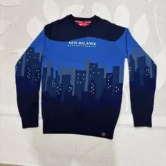 New Balance クルーネック ニットセーター