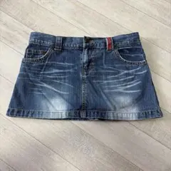73 BLUE MOON BLUE デニム ミニスカートのサムネイル