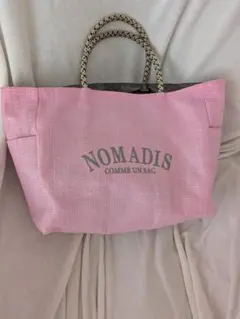 NOMADIS トートバッグ ピンクのサムネイル