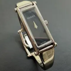 42稼動品 GUCCI ゴールド レクタンギュラー 腕時計 新品電池