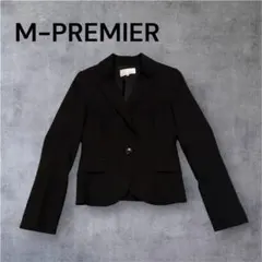 M-PREMIER テーラードジャケット ブラック 黒 34 レディースのサムネイル