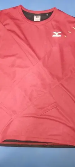 Mizuno 赤 スポーツTシャツ Mのサムネイル