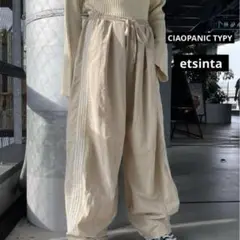 etsinta リメイクジャージカーブパンツ M