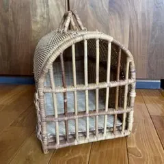 送料込・猛禽類フクロウ専用キャリーケースLTサイズ横開きタイプ