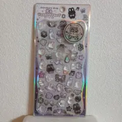 正規品　光るジュエルプチドロップシール　しろくろドロップ　ボンボンドロップシール