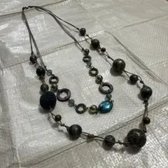 アジアン風ネックレス　ビーズ