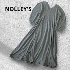 2nd NOLLEY'S　ノーリーズ カシミヤ混フレアニットワンピース