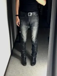 00s Archive Coating Destroyed Swag Denim - メルカリ