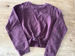 H&M オーガニックコットン トレーナー 8-9size