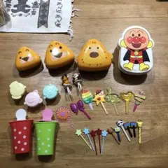 マンパンマン　三兄弟おにぎりケース　アイスケース　　ピック