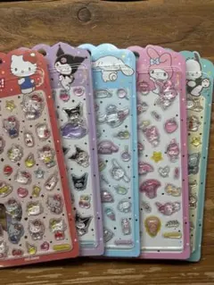 tok!tok! 韓国toktokサンリオ　ぷくぷくシール　好きな物2枚