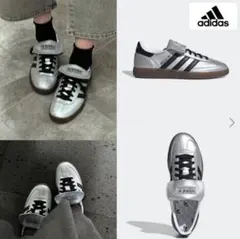 adidas アディダス ハンドボール スペツィアル シルバー 23.5cmのサムネイル
