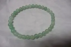 天然石 緑色 ビーズブレスレット フリーサイズ