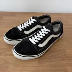 美中古/VANSバンズOLD SKOOL オールドスクール(26.0cm)黒×白のサムネイル