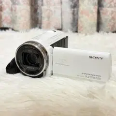 【美品】ソニーSony HDR-CX535 ビデオカメラ 60倍ズーム ケース付のサムネイル