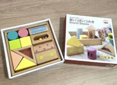 【エドインター】音いっぱいつみき 森のあそび道具 知育玩具 木製 1歳 箱付き