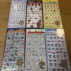 ディズニー ボンボンドロップシールmini 6点 まとめ売り ズートピアなど
