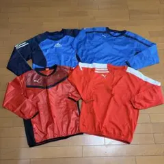 adidas PUMA 長袖 ピステ　ウィンドブレーカー 160 150 4枚♡