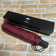 【新品】MRPASAN 逆折りたたみ傘　 NURASAN-J-W レッド