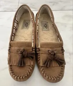 UGG モカシン タッセル ブラウン