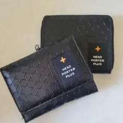 HEAD PORTER PLUS 三つ折り財布 カードケース 2個セットのサムネイル
