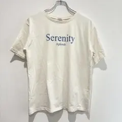 イング INGNI ロゴTシャツ 英字ロゴ 半袖 カジュアル オフホワイト Ｍ