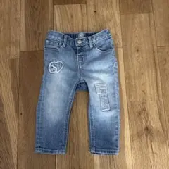 即購入OK Baby gap 12-18M 80㎝　デニムパンツ ライトブルー