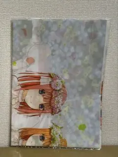 五等分の花嫁 コンパクトコレクション アニメイト 特典 布ポスター 集合 中野