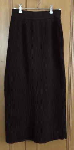 新品　niko and... ニコアンド　アソートリブニットスカート　M