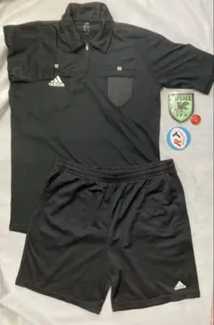 【HKT BASE様専用】サッカー審判服シャツ パンツ 上下レフリーadidas