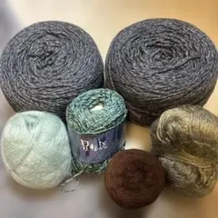 毛糸まとめ売り　モヘア