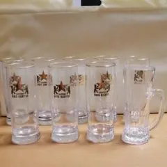 サッポロ　ビアガーデン　グラス　8個