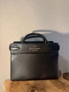 kate spade 黒 ハンドバッグ