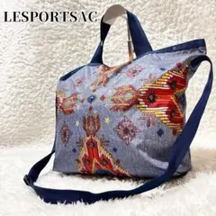 LESPORTSAC イージー キャリー 2way トートバッグ オリエンタルのサムネイル