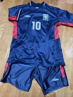アンブロ　サッカーシャツ上下セット　M-Lサイズ