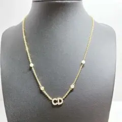 H487 美品✨ディオール クレール ディー リュヌ ネックレス ライン 