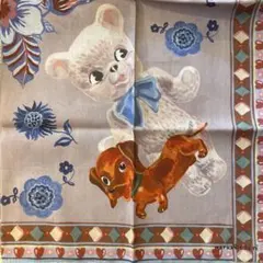 ナタリーレテクマ柄ハンカチのサムネイル