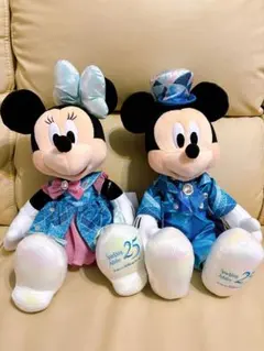 ミッキー ミニー ぬいぐるみ ディズニーシー スパークリングジュビリー