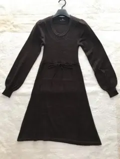 新品未使用タグ付☆】KarL Park Lane＊ラメ入りウール素材ワンピース 新作 