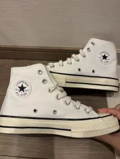 CONVERSE. ホワイト ハイカット チャックテイラー