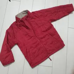 リバーシブル赤ナイロンジャケット