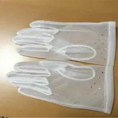 【値段下げます】ウェディング/ショートグローブ